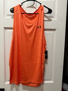 Under Armour Orange Men's Tank Top